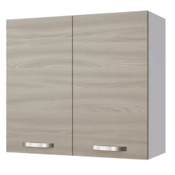 Pensile scolapiatti 80x72h cm 2 ante rovere olmo Talise