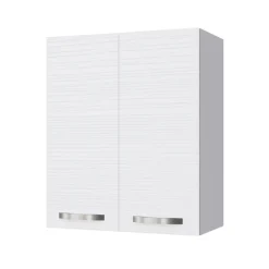 Pensile sospeso cucina 60x72h cm 2 ante bianco frassinato Talise