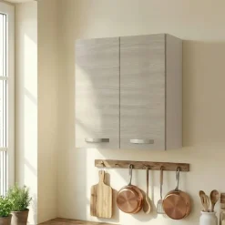 Pensile sospeso cucina 60x72h cm 2 ante rovere olmo Talise