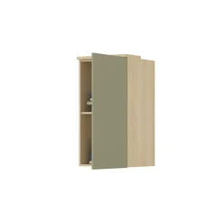Pensile sospeso 45x83h cm 1 anta reversibile verde salvia rovere Elvira