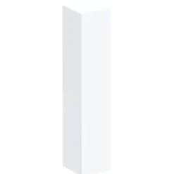 Pensile verticale 29x138h cm 1 anta reversibile moderno bianco lucido Sunset
