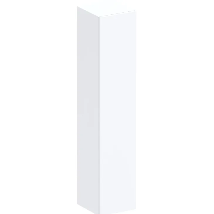 Pensile verticale 29x138h cm 1 anta reversibile moderno bianco lucido Sunset