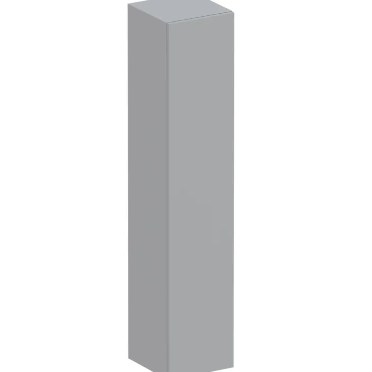 Pensile verticale 29x138h cm 1 anta reversibile moderno grigio scuro Sunset