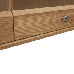 Pensile 156x50h cm 3 ante soggiorno rovere scuro Lucca