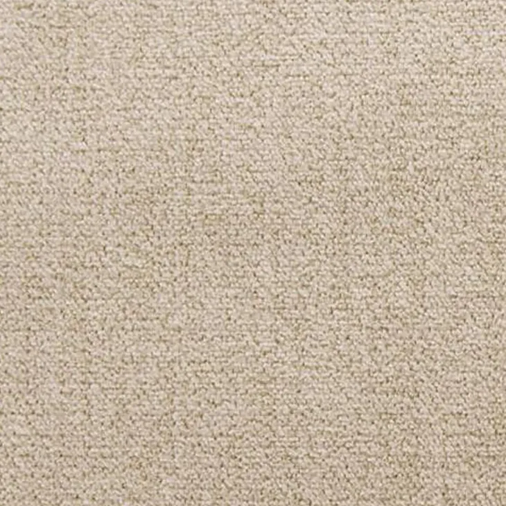 Poltrona design imbottita in tessuto beige Soffio
