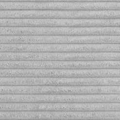Poltrona divano letto pieghevole 90cm velluto a coste grigio Lorin