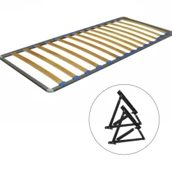 Rete singola a doghe 82x190cm con meccanismo di sollevamento Focus Gihome®