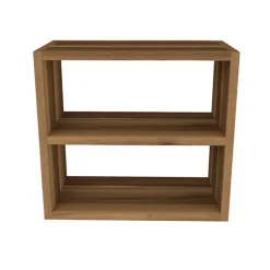 Scaffale da cucina 44x40h cm portaspezie moderno noce Grecia