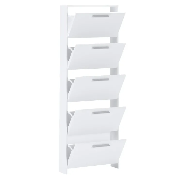 Scarpiera ingresso 69x187h cm bianco opaco Benton