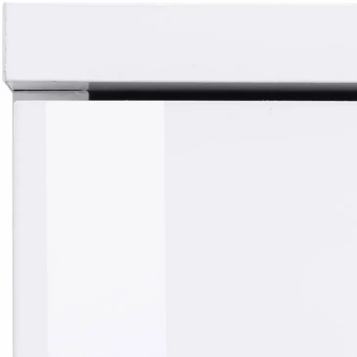 Scrivania ufficio angolare 180x160cm bianco lucido OfficeScape
