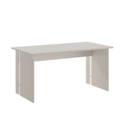 Scrivania ufficio moderna 150x78cm beige cashmere Woody