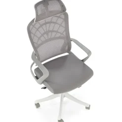 Sedia da ufficio con braccioli e ruote regolabile grigio Obsidian