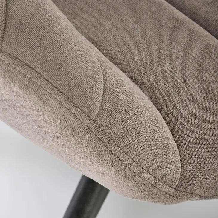 Sedia da ufficio con ruote regolabile grigio nero Ethan