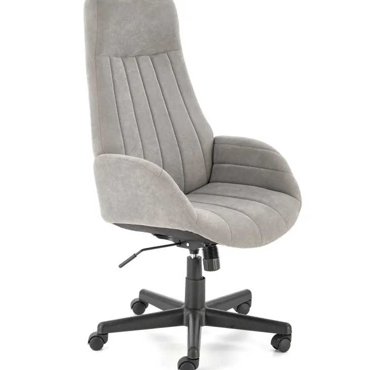 Sedia da ufficio con ruote regolabile grigio nero Ethan
