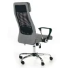 Sedia da ufficio design moderno in tessuto grigio Freemont