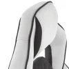 Sedia da ufficio gaming con braccioli regolabili nero grigio Dodge Gihome®