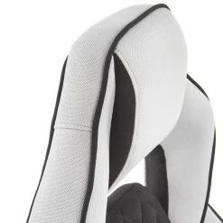 Sedia da ufficio gaming con braccioli regolabili nero grigio Dodge Gihome®