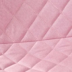 Sedia per scrivania ragazzi in tessuto ecopelle rosa bianco Bilbao