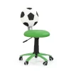 Sedia per scrivania ragazzi in ecopelle verde Gol