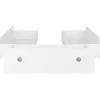Set 3 cassettoni per letto Aurora bianco