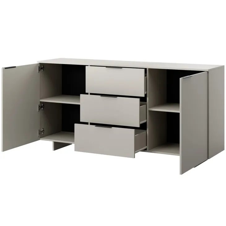 Set mobili soggiorno completo beige cashmere Stone