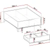 Set mobili soggiorno completo beige frontali serigrafati Miriam 1