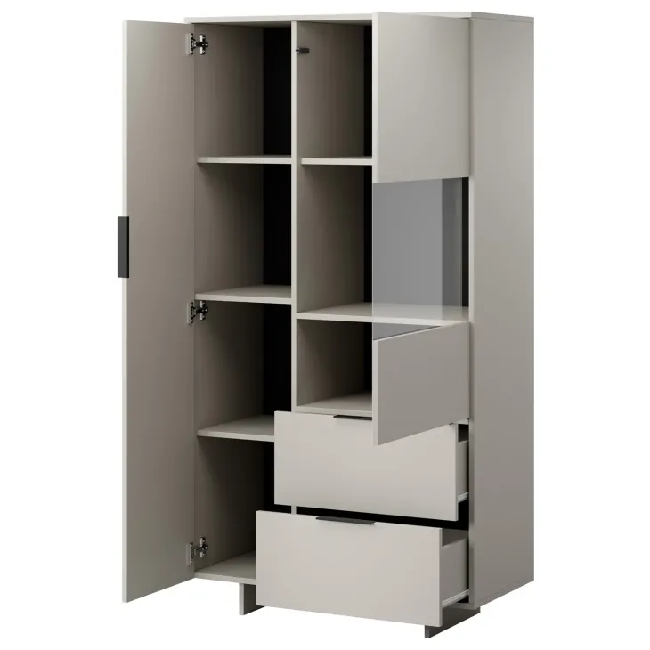 Set mobili soggiorno completo beige cashmere Stone 2