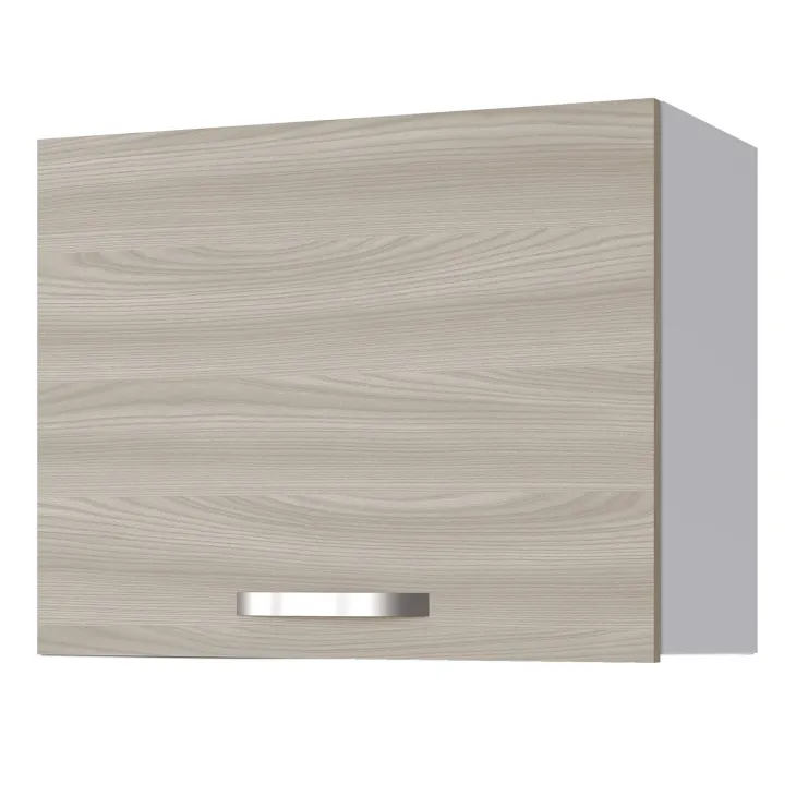 Set 3 pensili cucina 180x72hcm reversibili con pensile cappa rovere olmo Talise