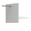 Set 3 ripiani con asta appendiabiti bianco frassinato per Armadio Lars