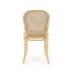 Set 2 sedie sala da pranzo in rattan naturale Ivory