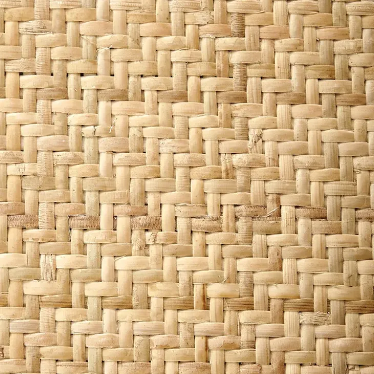 Set 2 sedie sala da pranzo in rattan naturale Ivory