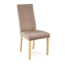 Set 2 sedie sala da pranzo in tessuto velluto trapuntato beige Doha