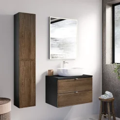Specchio da parete con led 68x83cm Clinny