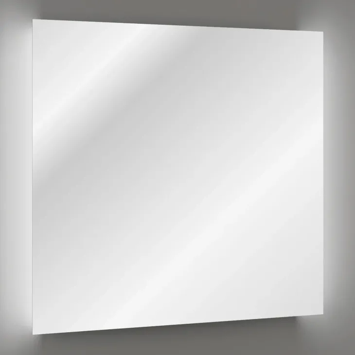 Specchio da parete retroilluminato 80x80cm Recto