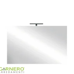 Specchio 100x75cm moderno con un LED vetro Premier