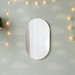 Specchio 45x90h cm ovale da parete Rita