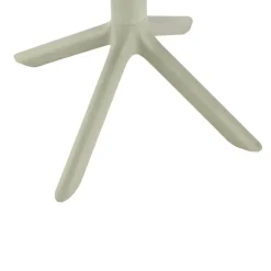 Tavolino da giardino rotondo polipropilene 60cm verde menta Ondina