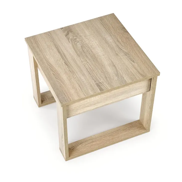 Tavolino da salotto moderno 60x60cm rovere sonoma Libano