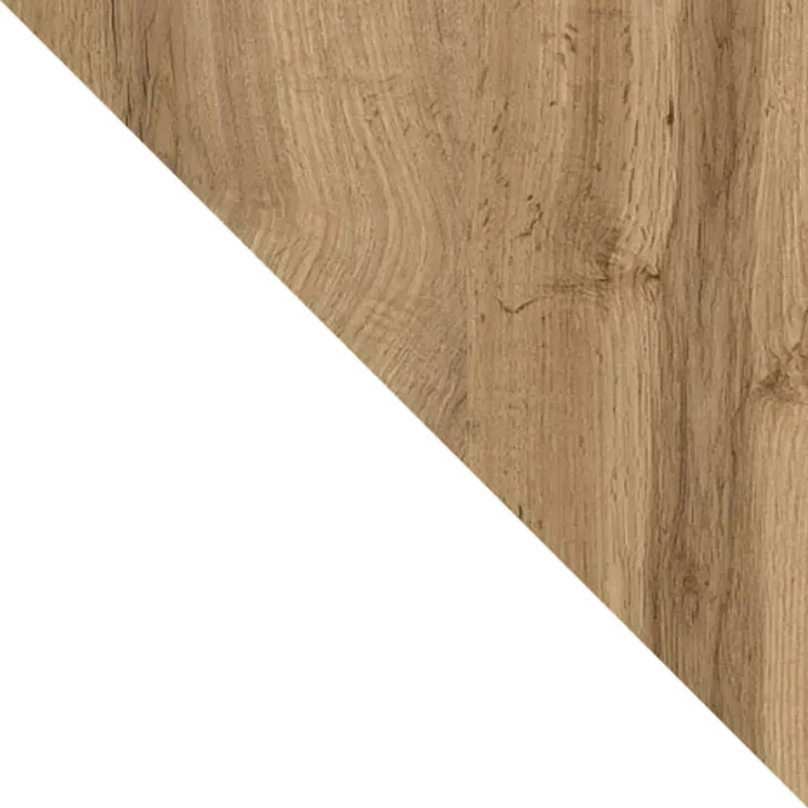 Tavolino da salotto quadrato 70x70cm rotante rovere bianco Rotol