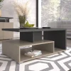 Tavolino da salotto 100x60cm beige grigio Matt