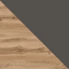 Tavolino da salotto 120x55cm moderno rovere antracite Tampere