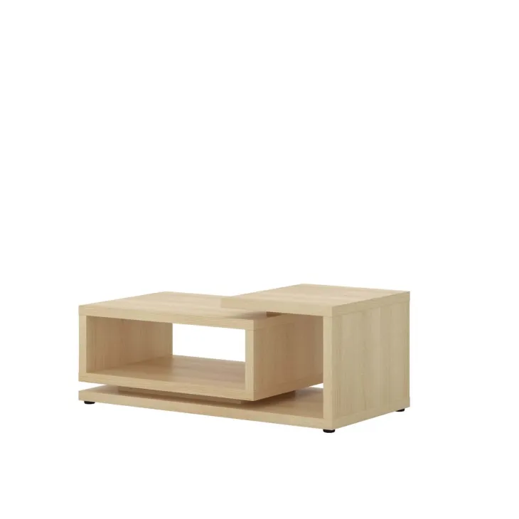 Tavolino 120x60cm da salotto design rovere Megan Gihome®