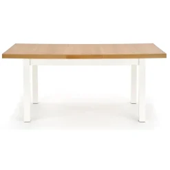 Tavolo allungabile 140/220cm rettangolare rovere nodato bianco Ace