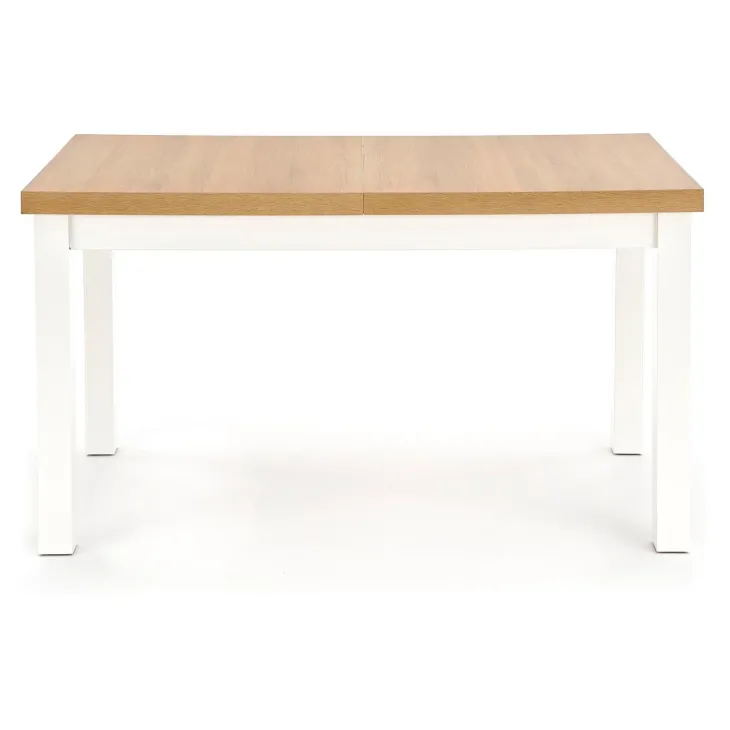 Tavolo allungabile 140/220cm rettangolare rovere nodato bianco Ace