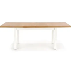 Tavolo allungabile 140/220cm rettangolare rovere nodato bianco Ace