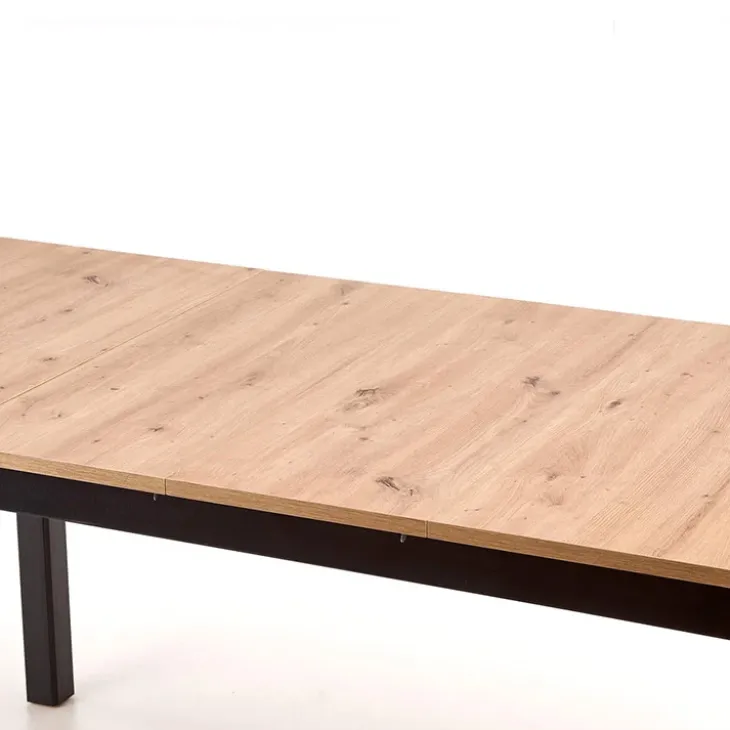 Tavolo allungabile industrial 160/228cm rovere nero Florian