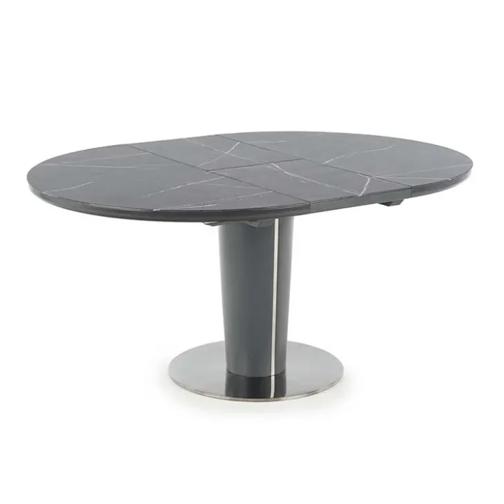 Tavolo allungabile moderno 120/160cm marmo grigio Donald