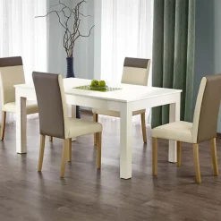 Tavolo allungabile moderno 160/298cm bianco Califa