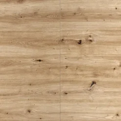 Tavolo 130/180cm allungabile da pranzo rovere chiaro nero Harbin