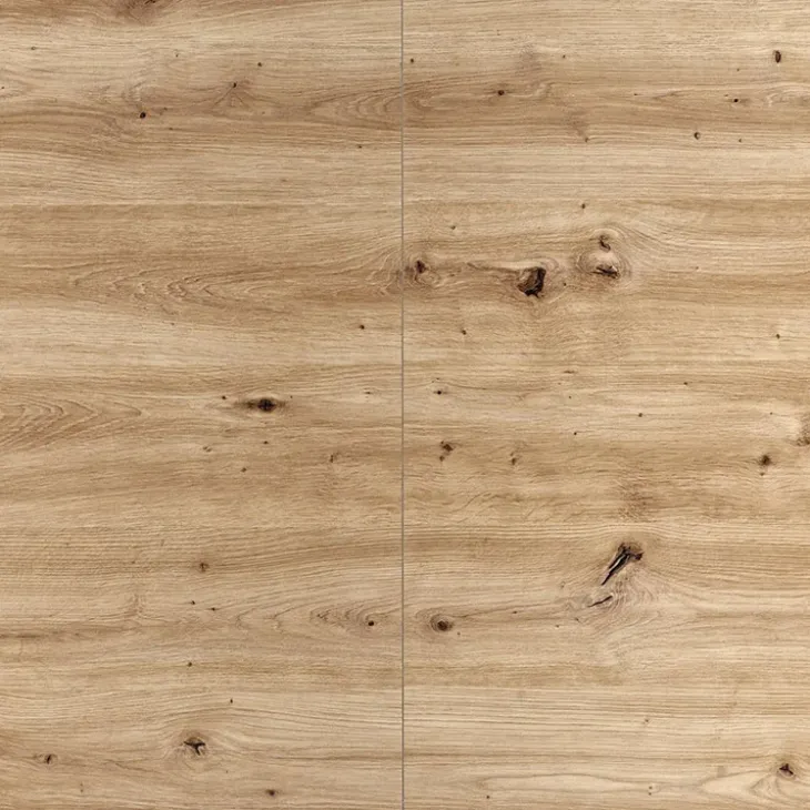 Tavolo 130/180cm allungabile da pranzo rovere chiaro nero Harbin